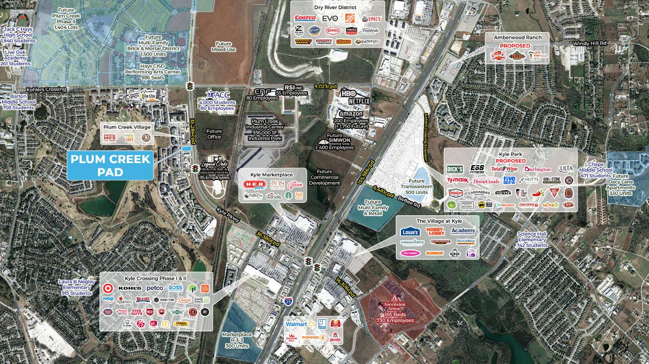 SWC FM 1626 & Wittenburg, Niederwald, TX 78640