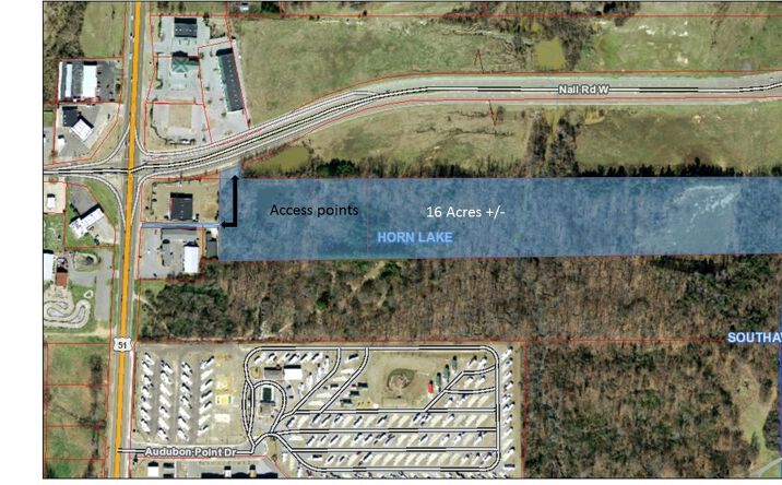 Pictures of Land property located at 0 Nail Road & 51, Horn Lake, MS 38637 for sales - image #1