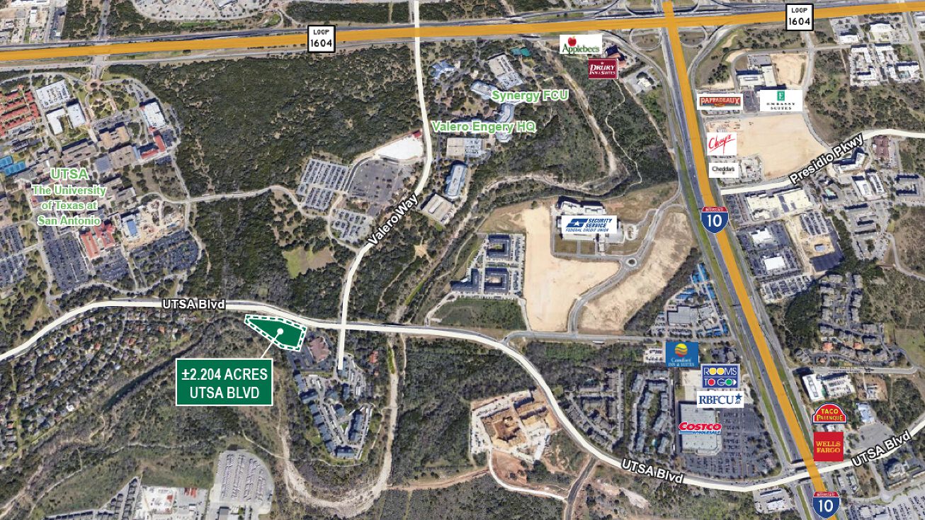 UTSA Blvd West of Valero Way, San Antonio, TX 78249 Land for Sale