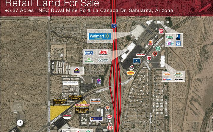 Pictures of Land property located at Duval Mine Rd, Sahuarita, AZ 85614 for sales - image #1