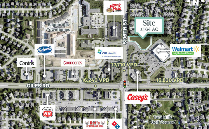 Pictures of Land property located at 9460 Giles Rd, La Vista, NE 68128 for sales - image #1