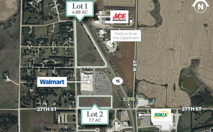 Pictures of Land property located at 2831 US Hwy 15, Fairbury, NE 68352 for sales - image #1