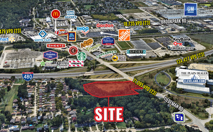 Pictures of Land property located at 4795 Tiedeman Rd, Brooklyn, OH 44144 for sales - image #1
