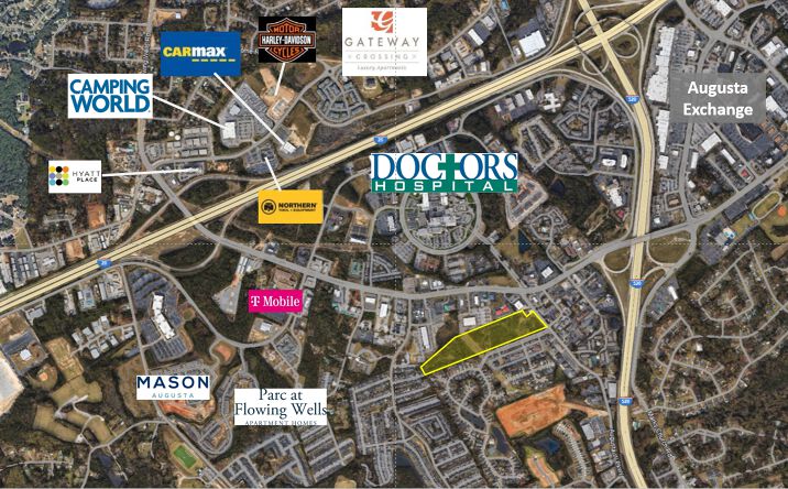 Pictures of Land property located at 1213 Augusta W Pkwy, Augusta, GA 30909 for sales - image #1