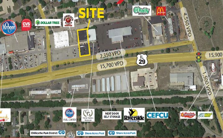 Pictures of Industrial, Mixed Use, Office, Retail property located at 312 S Plaza Park, Chillicothe, IL 61523 for sales - image #1