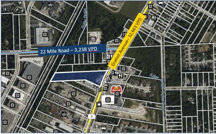 Pictures of Land property located at 48745 Gratiot Ave, New Baltimore, MI 48051 for sales - image #1