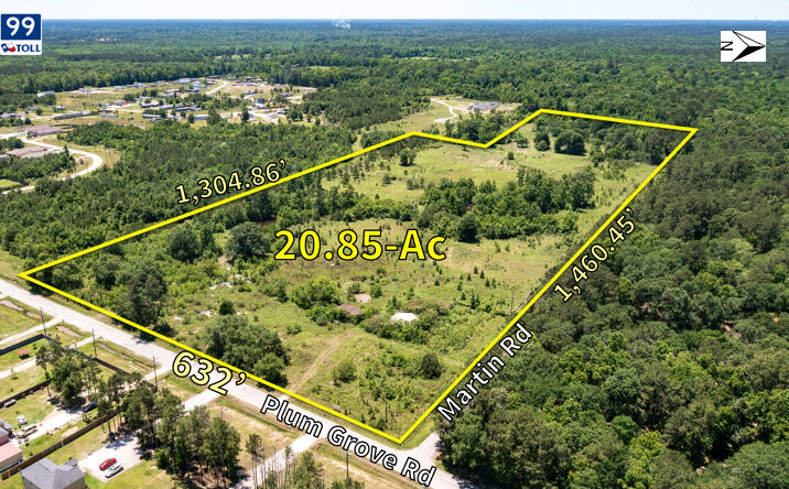 Pictures of Land property located at 10550 Plum Grove Rd, Cleveland, TX 77327 for sales - image #1