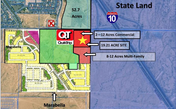 Pictures of Land property located at SWC of McCartney & Henness, Casa Grande, AZ 85122 for sales - image #1
