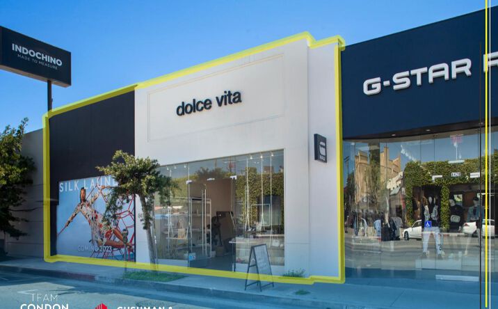 Pictures of Retail property located at 8412-8414 Melrose Ave, West Hollywood, CA 90069 for sales - image #1