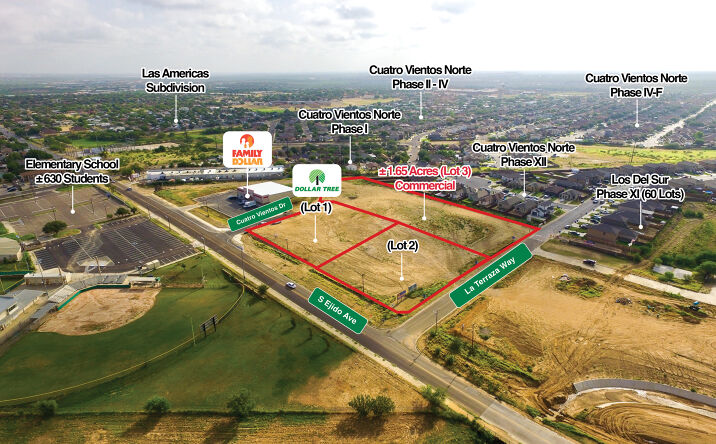 Pictures of Land property located at Cuatro Vientos Dr, Laredo, TX 78046 for sales - image #1