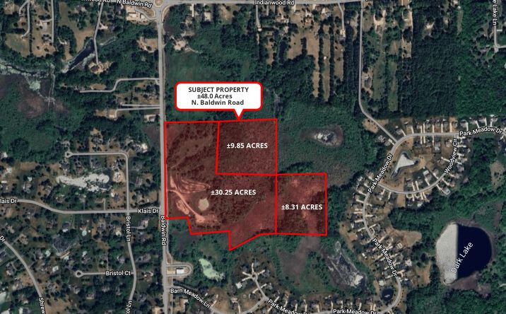 Pictures of Land property located at N Baldwin Rd, Orion Township, MI 48362 for sales - image #1