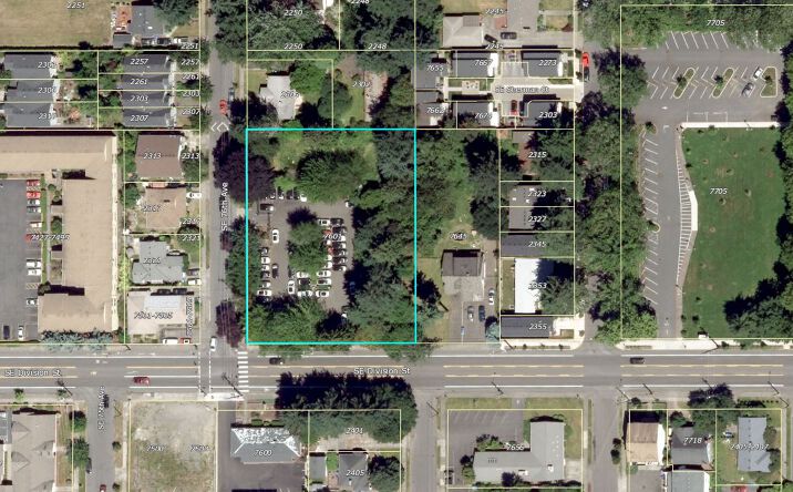 Pictures of Land property located at 7601 SE Division St, Portland, OR 97206 for sales - image #1