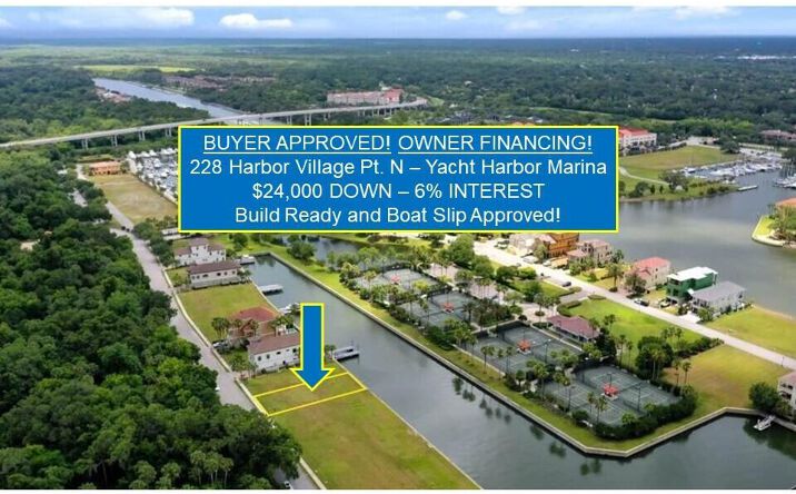 Pictures of Land property located at 228 N Harbor Village Point, Palm Coast, FL 32137 for sales - image #1