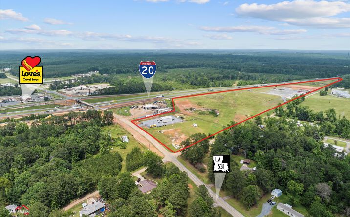 Pictures of Land property located at 1839 State Rte 531, Minden, LA 71055 for sales - image #1