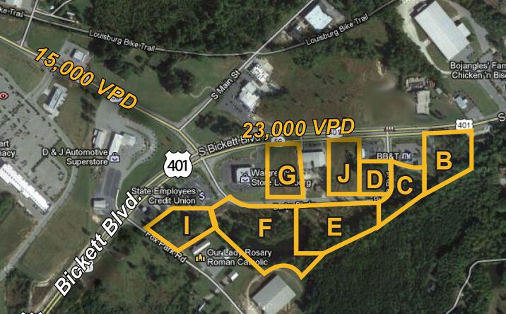 Pictures of Land property located at US-401, Louisburg, NC 27549 for sales - image #1