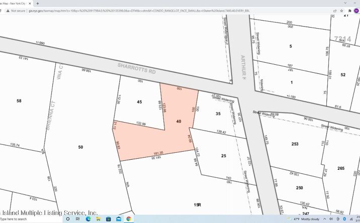 Pictures of Industrial property located at 0 SHARROTS, STATEN ISLAND, NY 10309 for sales - image #1