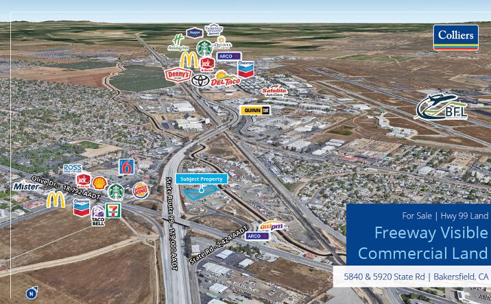 Pictures of Land property located at 5840 State Rd, Bakersfield, CA 93308 for sales - image #1