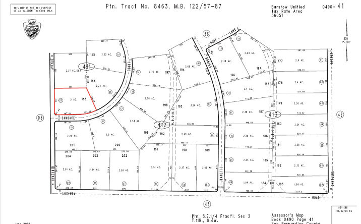 Pictures of Land property located at 00000, Hinkley, CA 92347 for sales - image #1