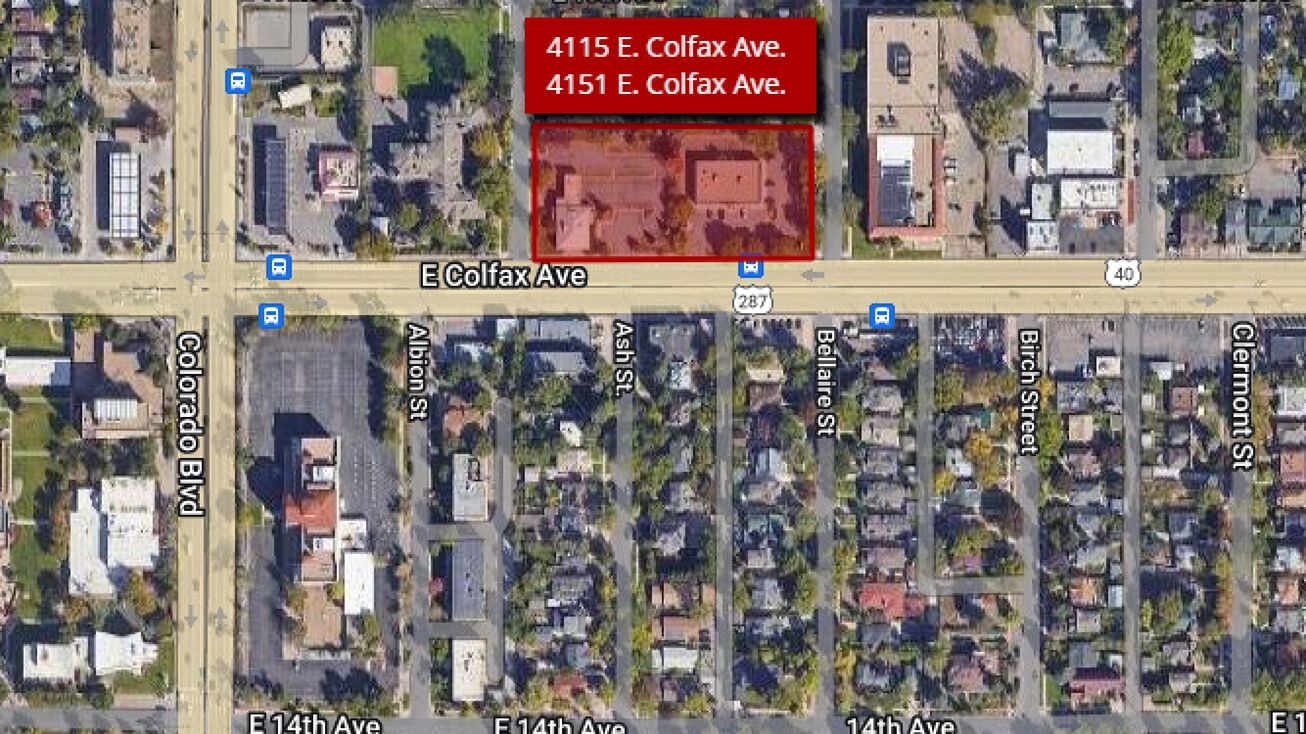 Pictures of Retail property located at 4115 & 4151  E. Colfax Ave., Denver, CO 80220 for sales - image #1