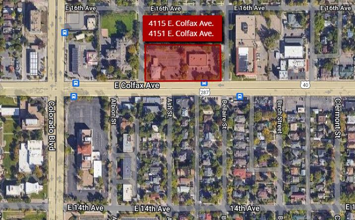 Pictures of Retail property located at 4115 & 4151  E. Colfax Ave., Denver, CO 80220 for sales - image #1