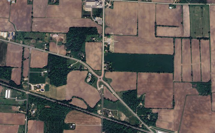 Pictures of Land property located at NWC Hwy 114 & Hwy 55, Hilbert, WI 54129 for sales - image #1