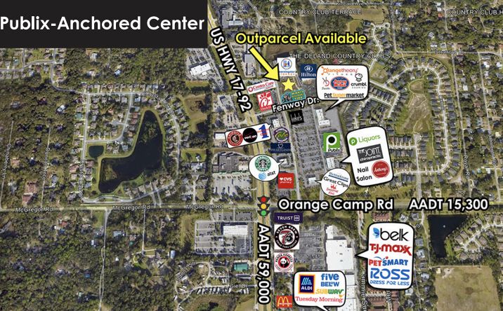 Pictures of Land property located at 128 Fenway Dr, DeLand, FL 32724 for sales - image #1