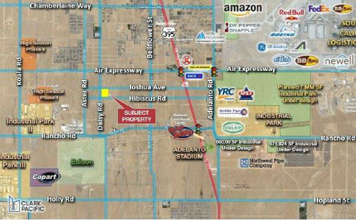 Pictures of Land property located at 0 Hibiscus Rd, Adelanto, CA, Adelanto, CA 92301 for sales - image #1