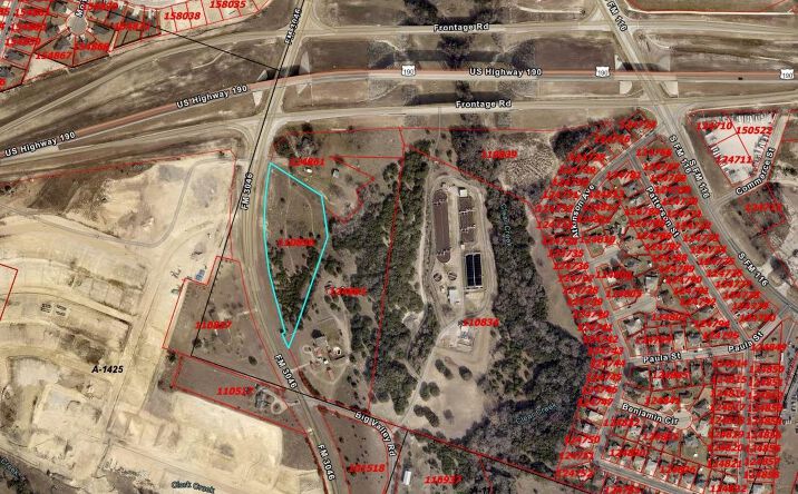 Pictures of Land property located at 2407 FM 3046, Copperas Cove, TX 76522 for sales - image #1
