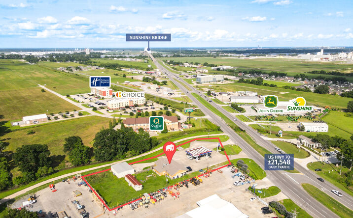 Pictures of Retail, Mixed Use property located at 2251 Hwy 70, Donaldsonville, LA 70346 for sales - image #1