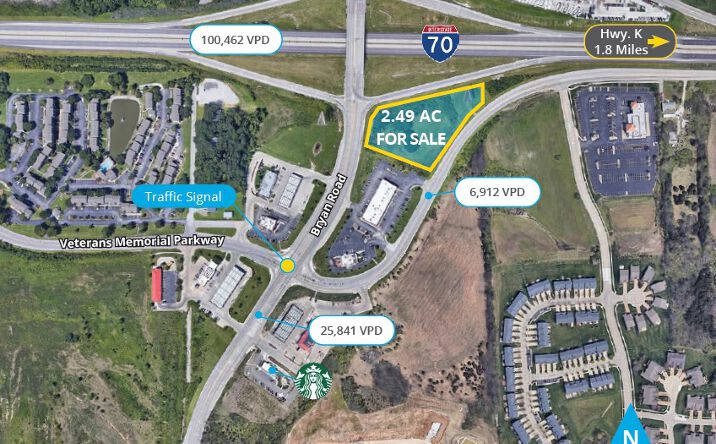 Pictures of Land property located at Bryan Rd, O'Fallon, MO 63366 for sales - image #1