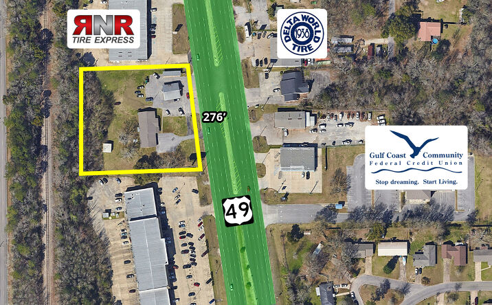Pictures of Retail property located at 12387 US 49, Gulfport, MS 39503 for sales - image #1