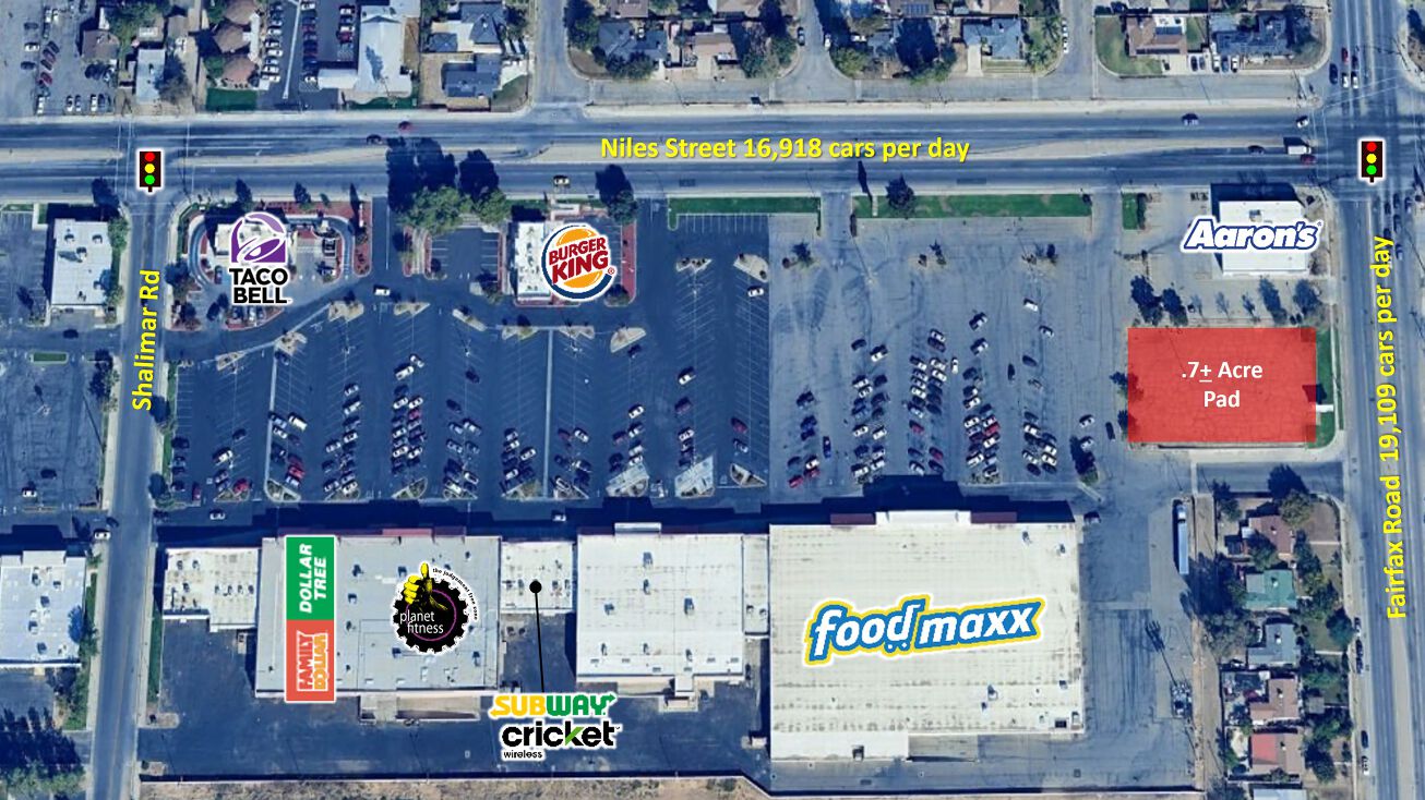 Niles Street and Fairfax Road, Bakersfield, CA, Bakersfield, CA 93306 ...