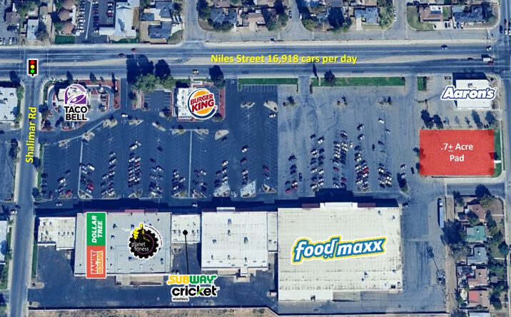 Pictures of Land property located at Niles Street and Fairfax Road, Bakersfield, CA, Bakersfield, CA 93306 for sales - image #1