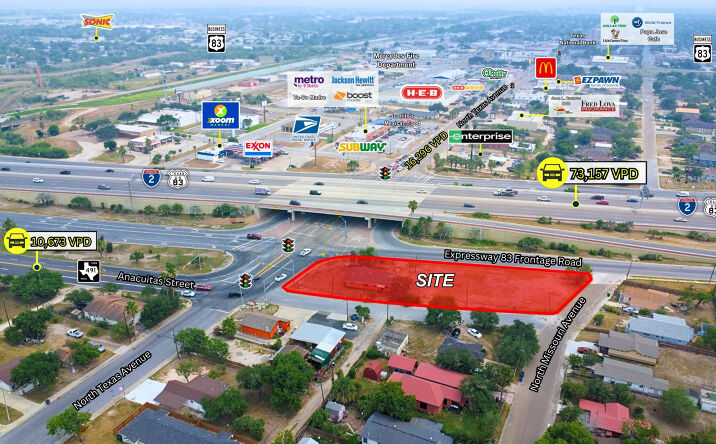 Pictures of Land property located at 540 N Texas Ave, Mercedes, TX 78570 for sales - image #1