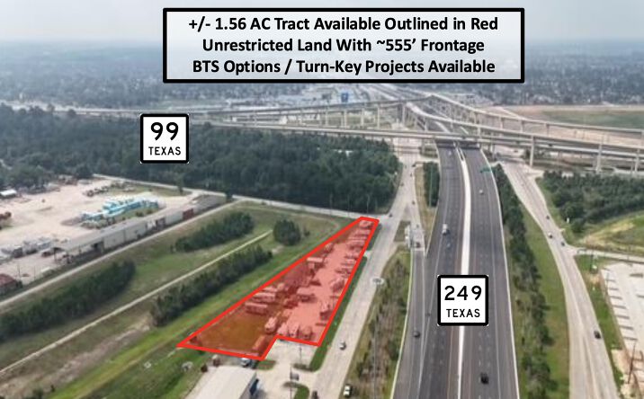 Pictures of Land property located at 26000 TX-249, Tomball, TX 77375 for sales - image #1
