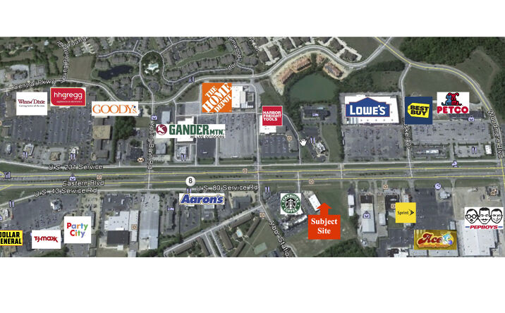 Pictures of Land property located at 2045 Eastern Blvd, Montgomery, AL 36117 for sales - image #1