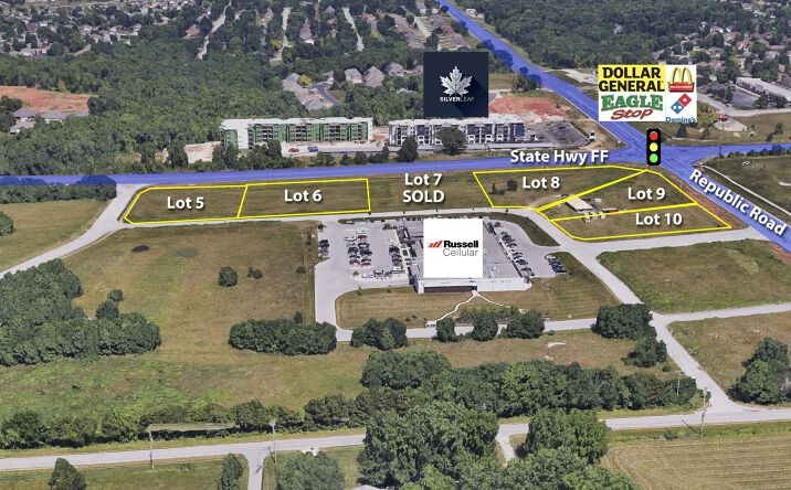 Pictures of Land property located at 4070 Wilson Creek Marketplace Rd, Battlefield, MO 65619 for sales - image #1