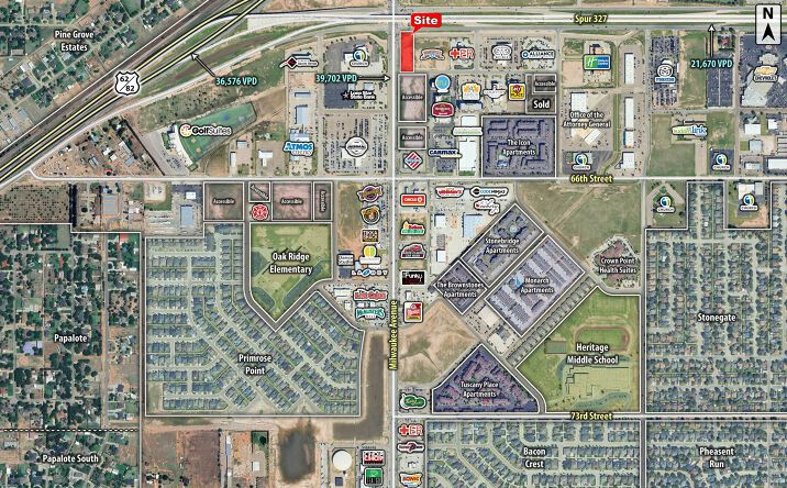 Pictures of Land property located at SEC Spur 327 & Milwaukee Avenue, Lubbock, TX 79424 for sales - image #1