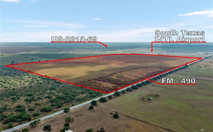 Pictures of Land property located at 0 E FM 490, Edinburg, TX 78542 for sales - image #1
