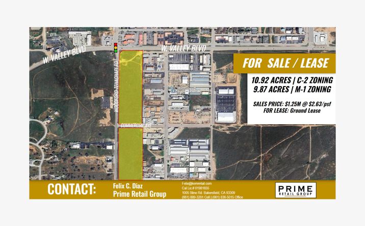 Pictures of Industrial, Land, Mobile Home Park property located at 20436 Brian Way, Tehachapi, CA 93561 for sales - image #1