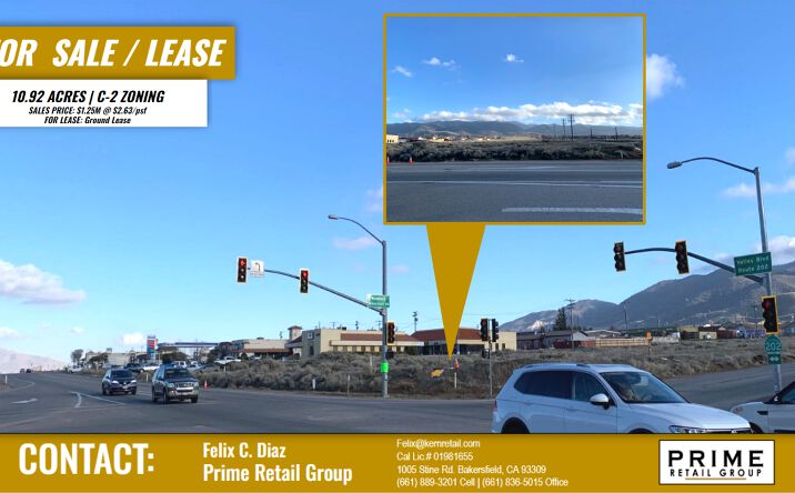 Pictures of Industrial, Land, Mobile Home Park property located at 20436 Brian Way, Tehachapi, CA 93561 for sales - image #1