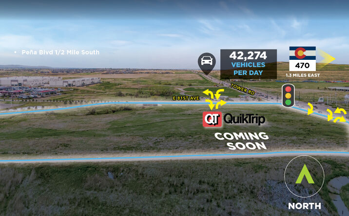 Pictures of Land property located at E 81st Ave & Tower Road, Commerce City, CO 80022 for sales - image #1