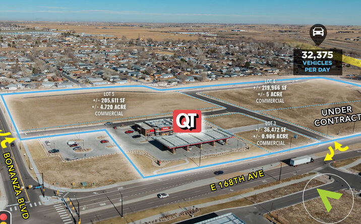 Pictures of Land property located at E 168th Ave & Bonanza BLVD, Lochbuie, CO, Lochbuie, CO 80603 for sales - image #1