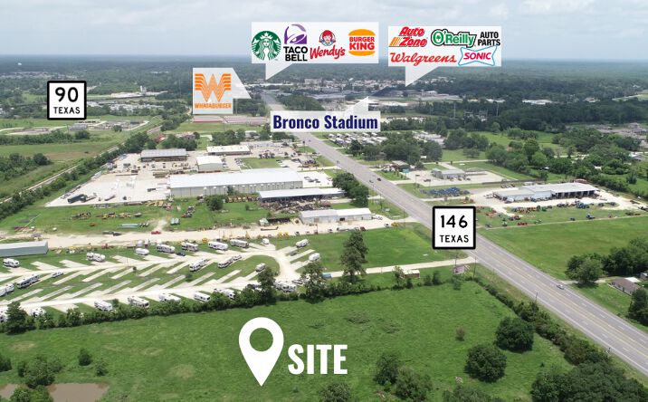 Pictures of Land property located at 1300 N Hwy 146, Dayton, TX 77535 for sales - image #1