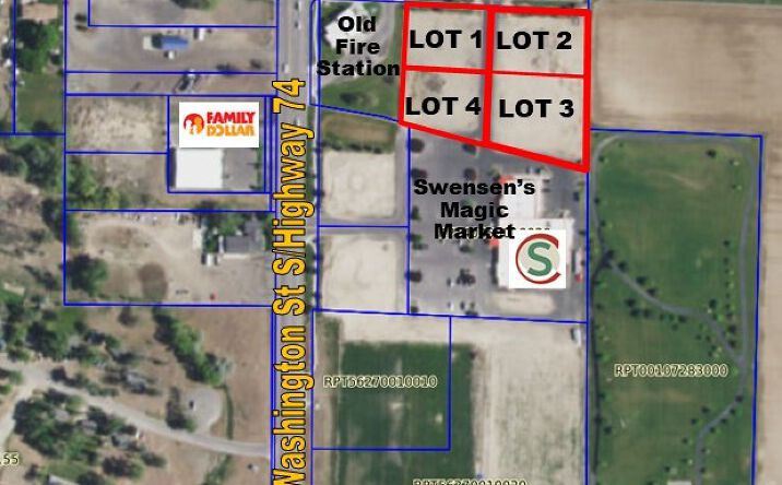 Pictures of Land property located at 184 & 188 Orchard Drive, Twin Falls, ID 83301 for sales - image #1