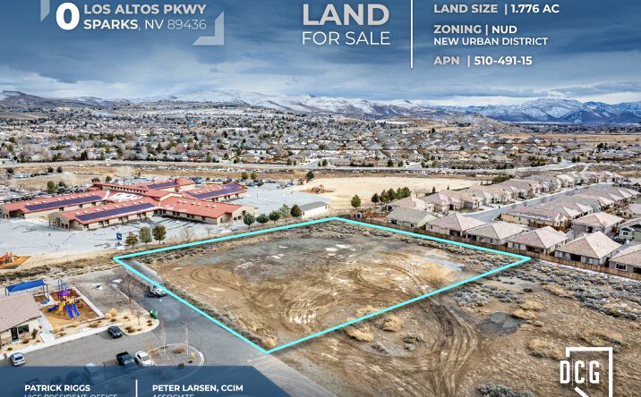 Pictures of Land property located at 0 Los Altos Parkway, Sparks, NV, USA, Sparks, NV 89436 for sales - image #1