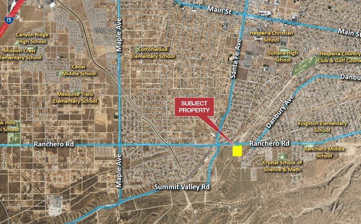 Pictures of Land property located at Ranchero, Hesperia, CA 92345 for sales - image #1