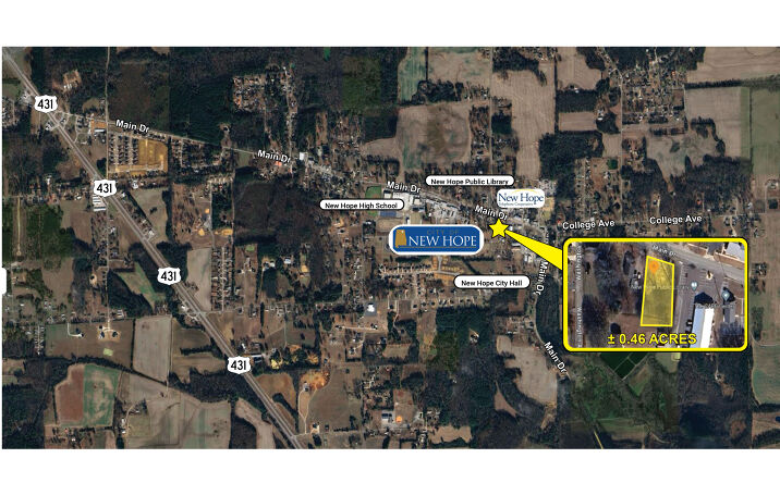 Pictures of Land property located at 5388 Main Dr, New Hope, AL 35760 for sales - image #1