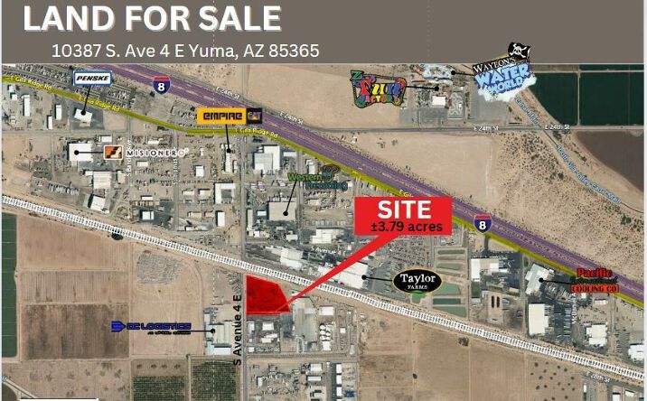 Pictures of Land property located at 10387 South Avenue 4 East, Yuma, AZ 85365 for sales - image #1