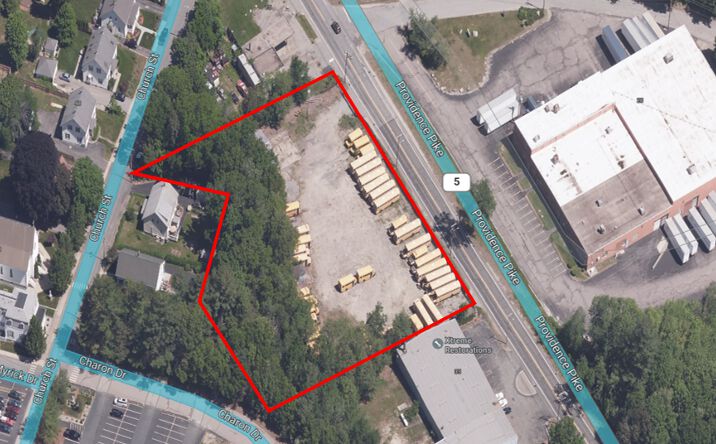 Pictures of Land property located at 25 Railroad St, North Smithfield, RI 02896 for sales - image #1